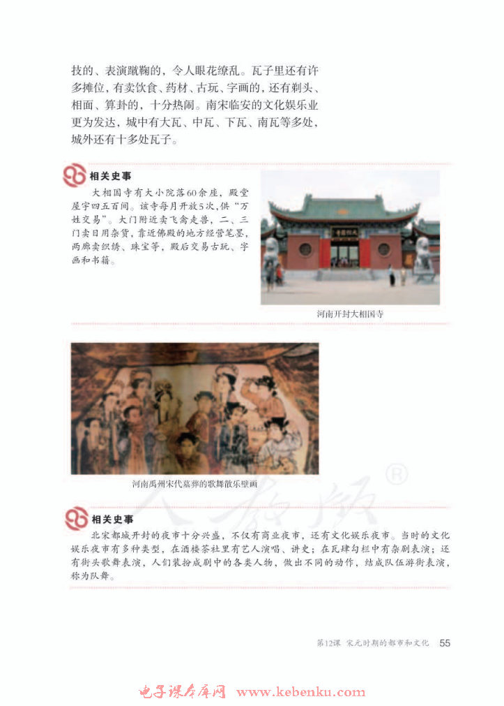 第12课 宋元时期的都市和文化(2)