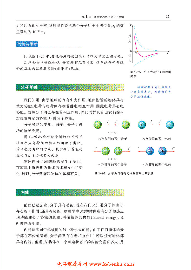 「1」.5  物体的内能(2)