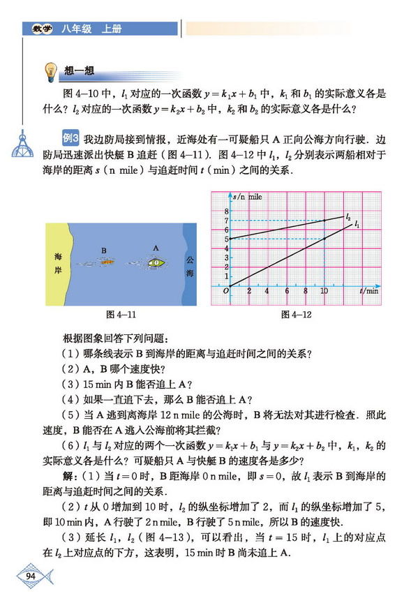 「4」.4 一次函数的应用(6)