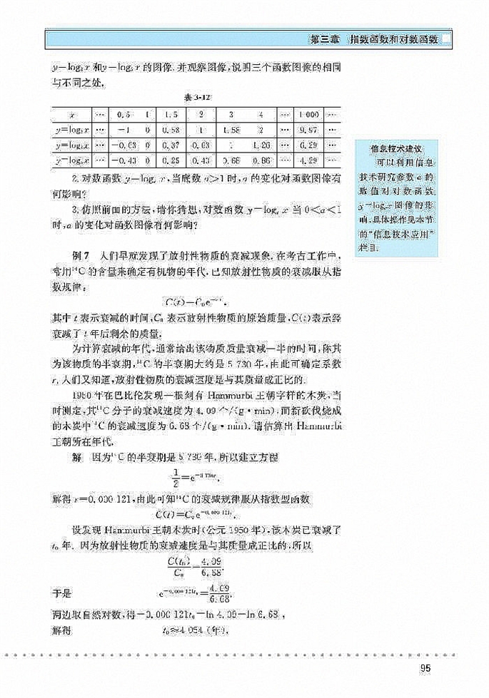 「3」.5 对数函数(7)