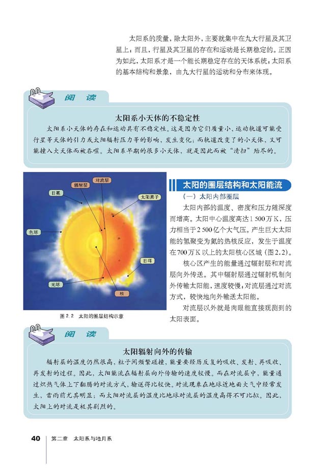 第一节 太阳和太阳系(3)