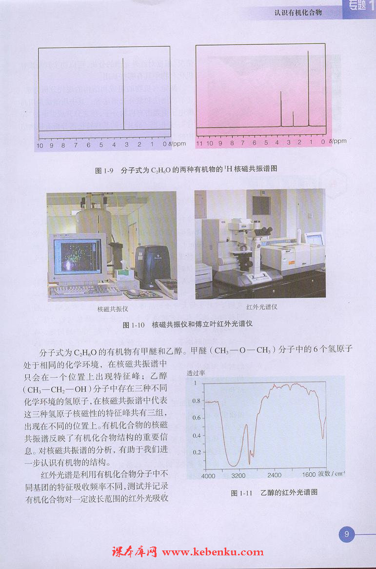 第二单元 科学家怎样研究有机物(4)