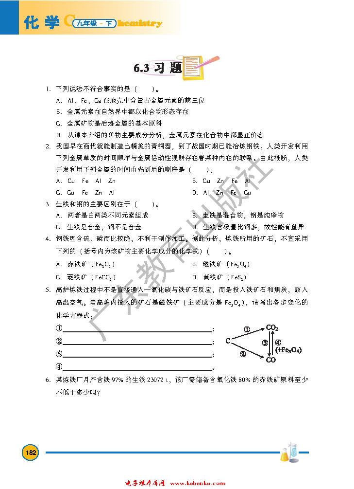 「6」.3 金属矿物与冶炼(5)