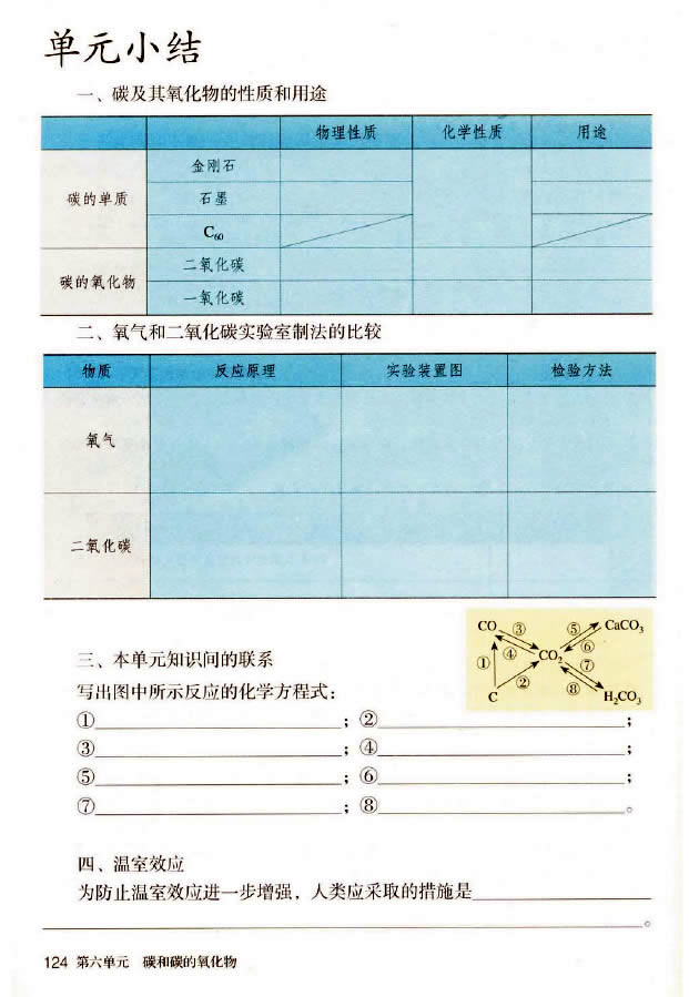 课题3 二氧化碳和一氧化碳(8)