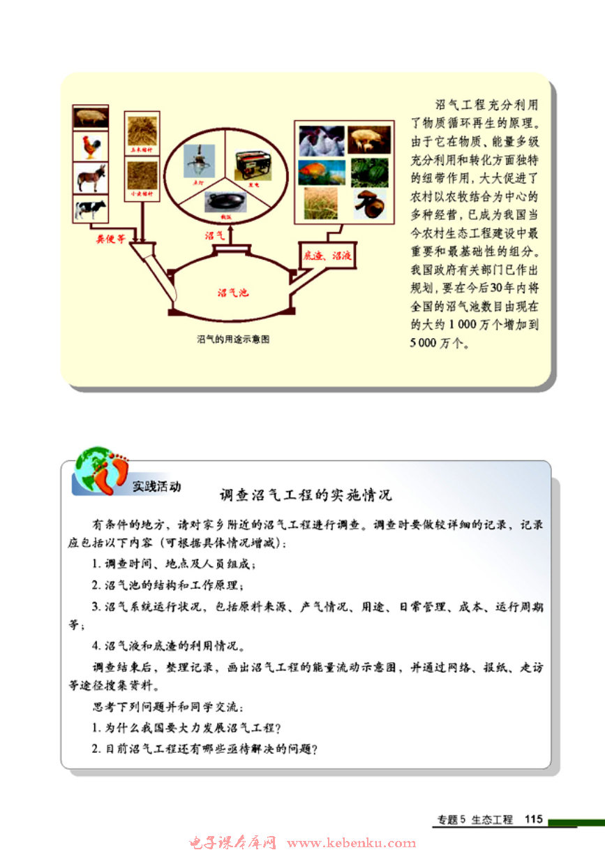 拓展视野 前景广阔的沼气工程(2)