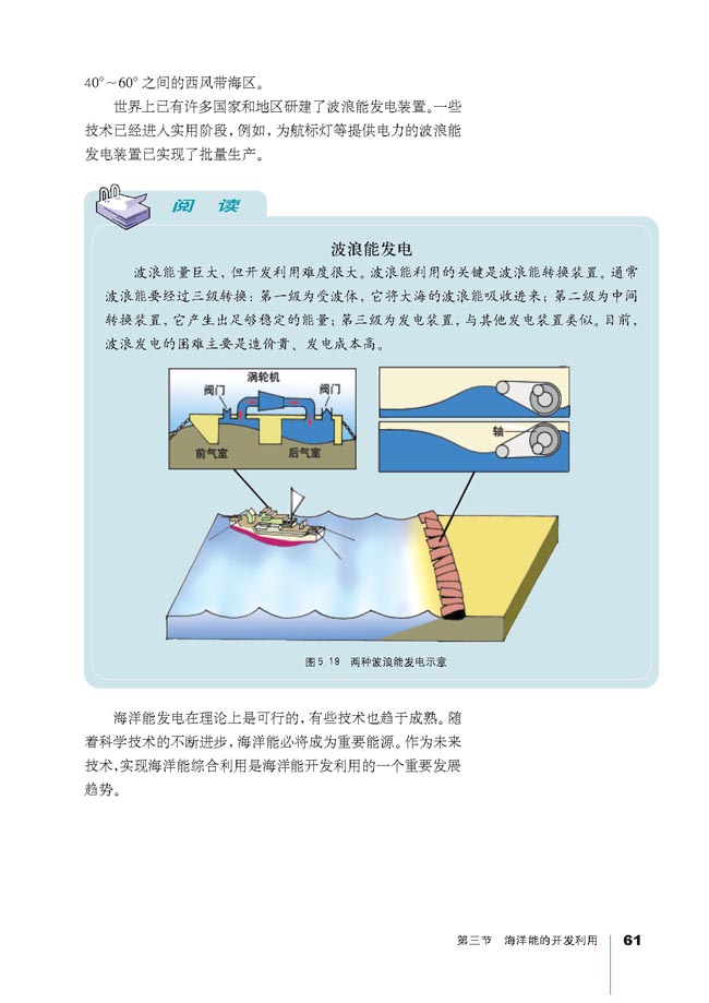 第三节 海洋能的开发利用(3)