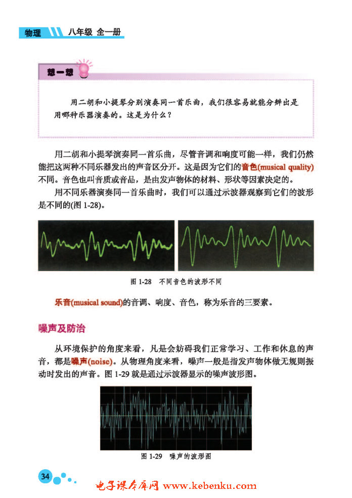 六、乐音和噪声(3)