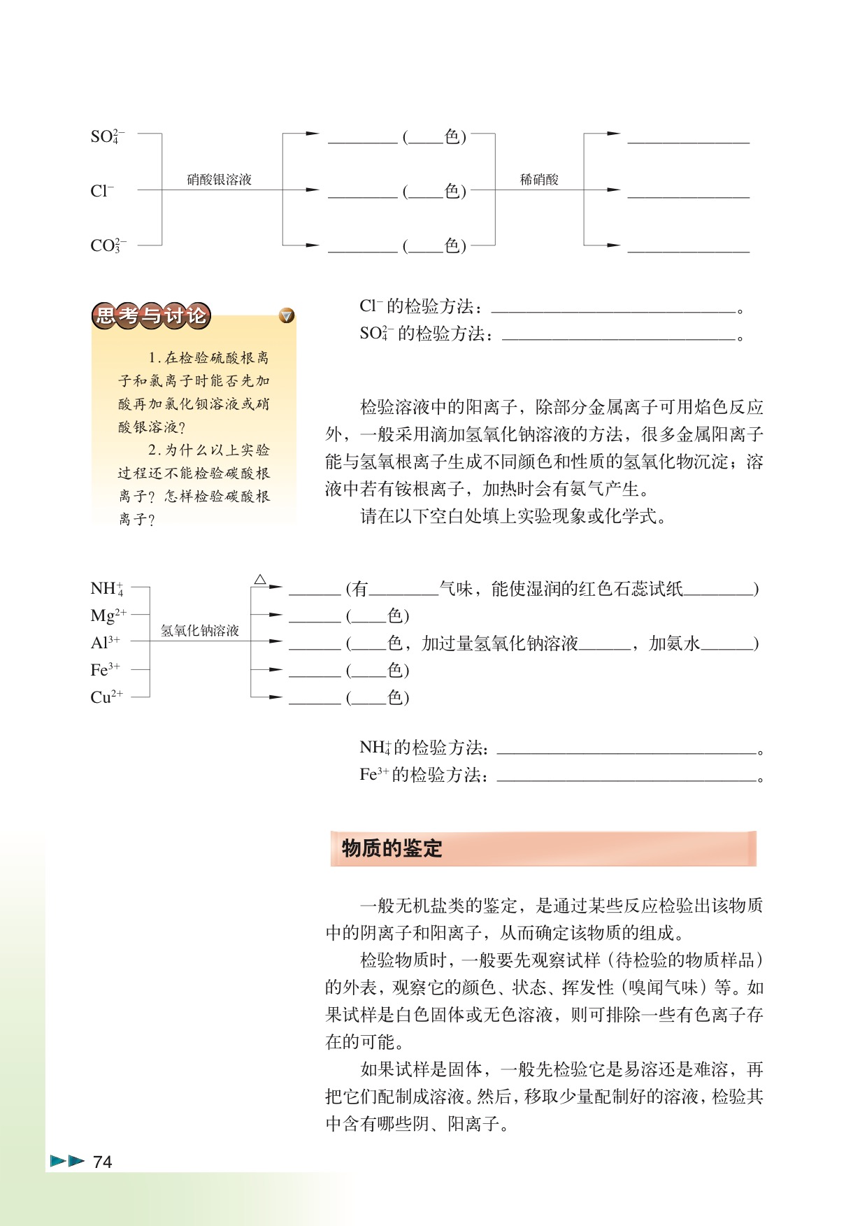 「13」.1 离子的检验(2)