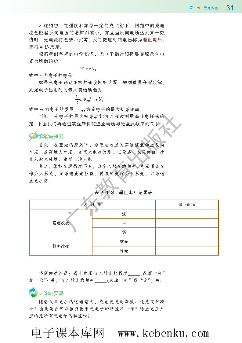 第一节 光电效应(4)