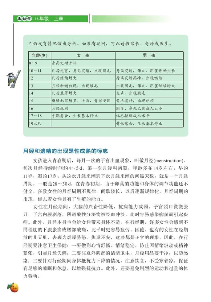 人的生殖和发育(9)