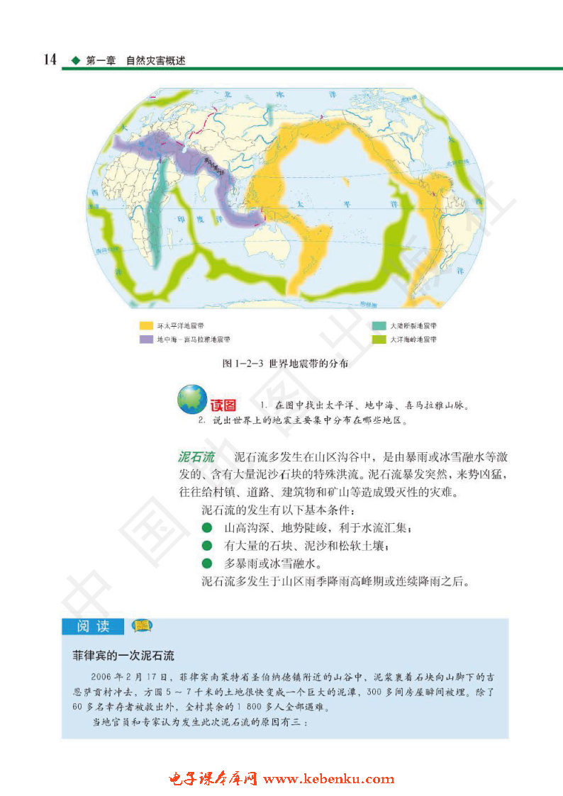 第二节 主要自然灾害及其分布(3)