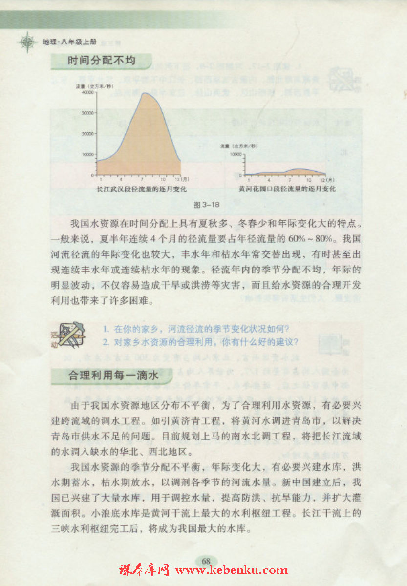 第三节 中国的水资源(3)