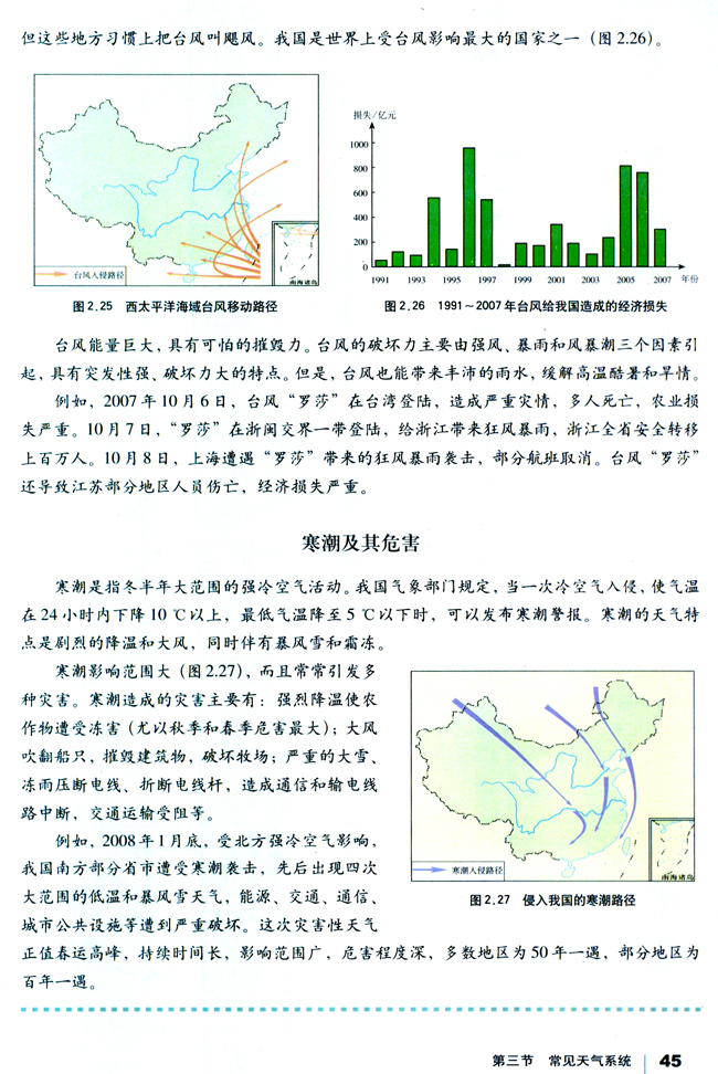 第三节 常见天气系统(5)