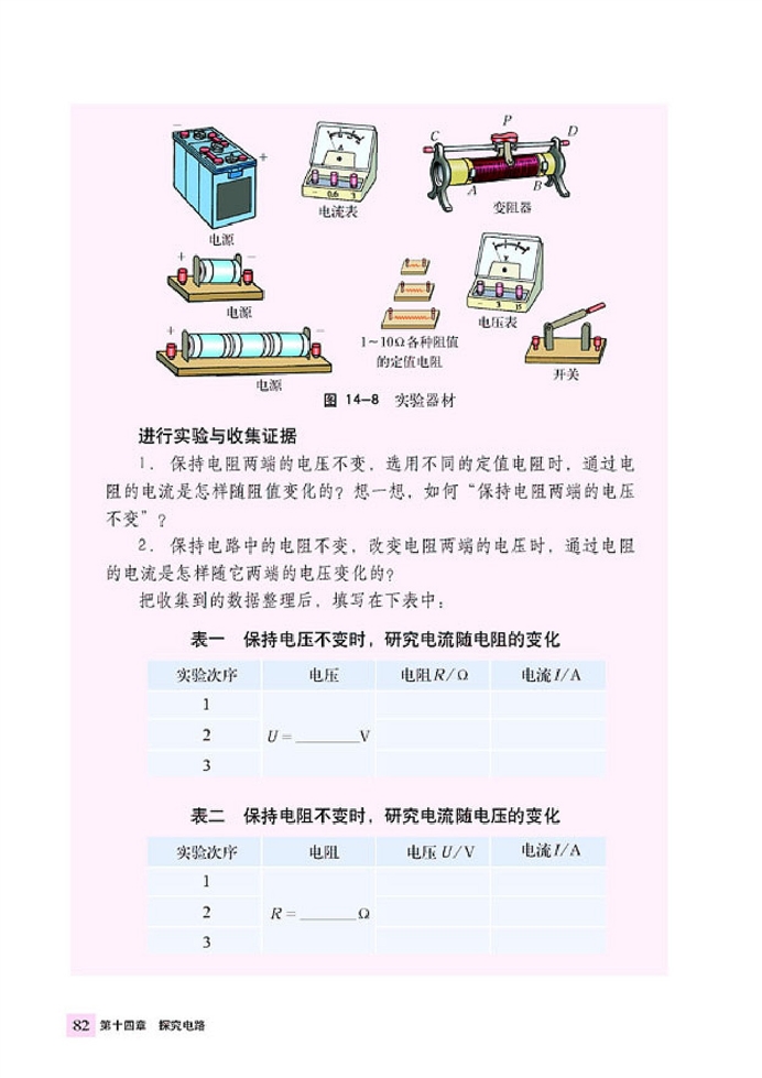 科学探究:欧姆定律(2)