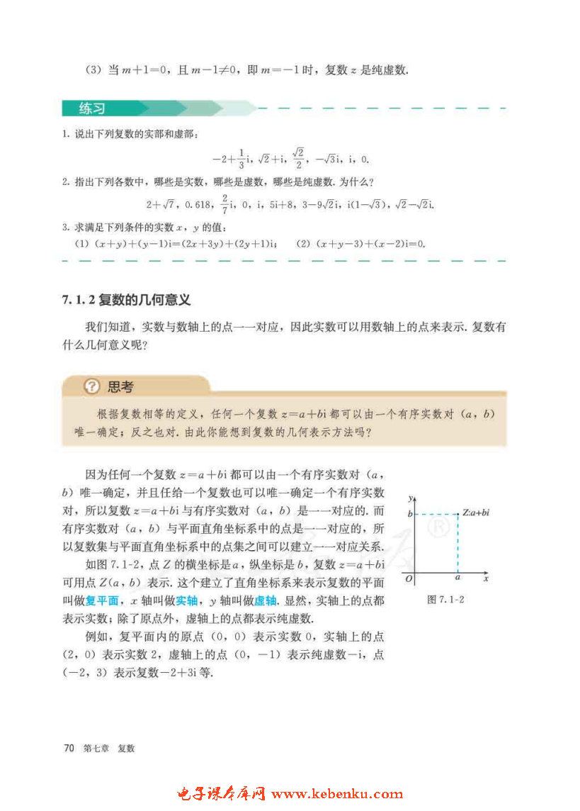 「7」.1 复数的概念(3)