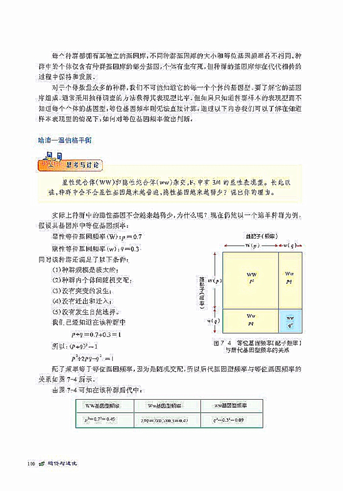 种群是进化的基本单位(3)