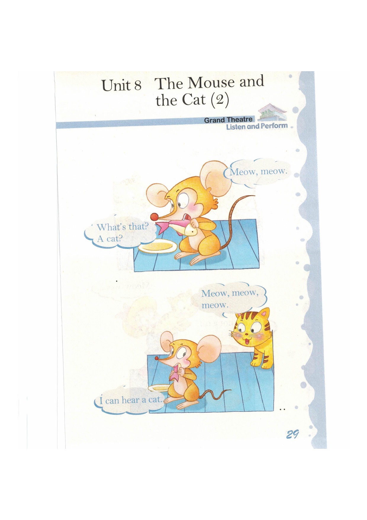 Unit8 The Mouse and The Cat(2)