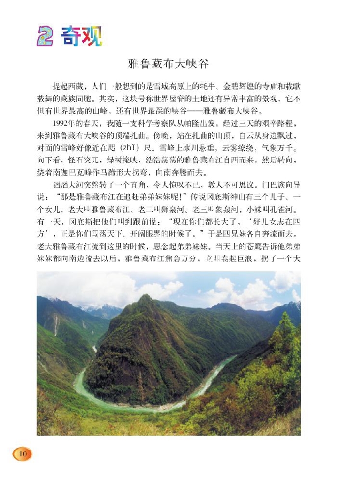 雅鲁藏布大峡谷(2)
