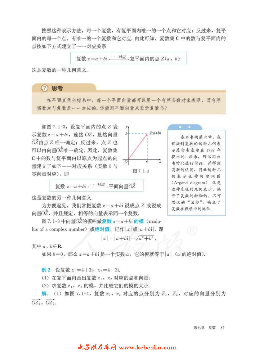 「7」.1 复数的概念(4)