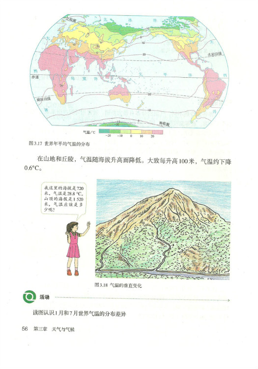 第二节 气温的变化与分布(4)