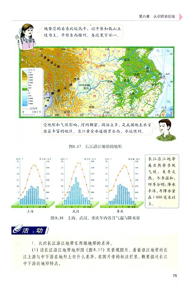 第二节 以河流为生命线的地区-长江沿(2)