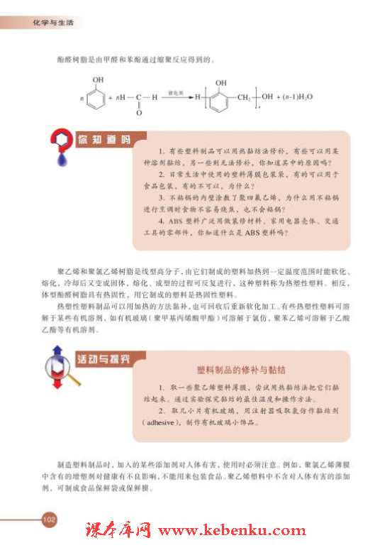 第三单元 高分子材料和复合材料(2)