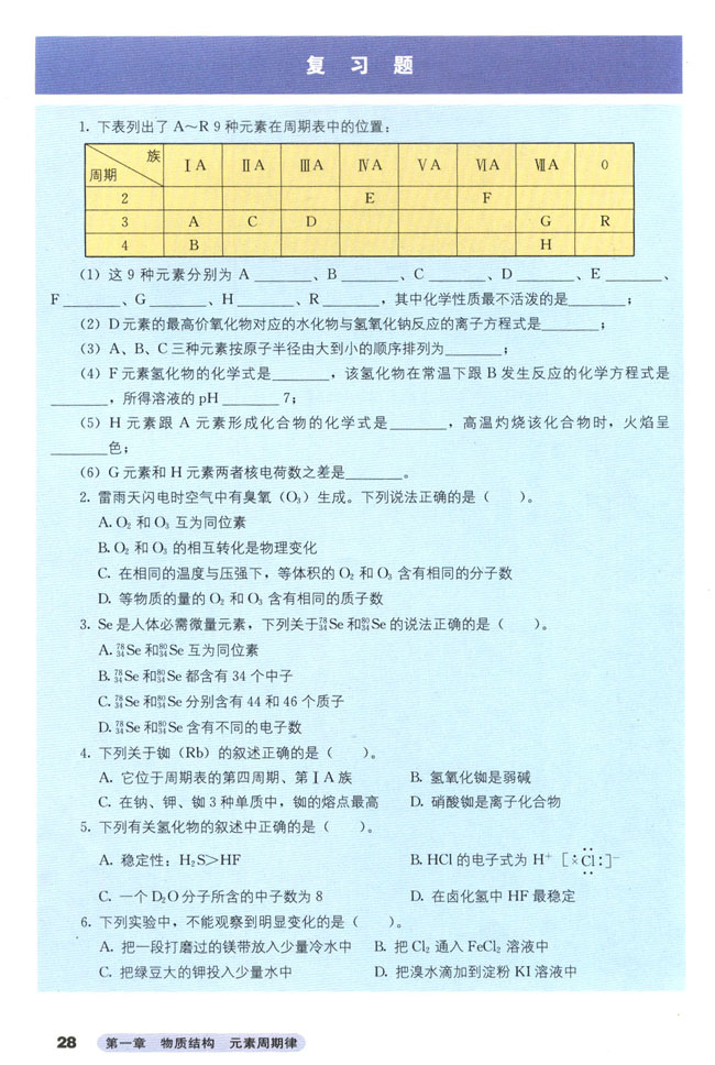 歸納與整理 一(3)