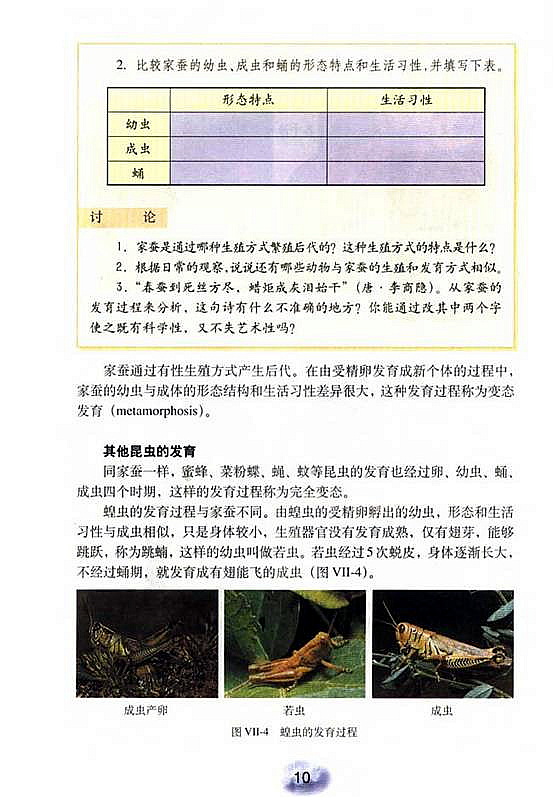 昆虫的生殖和发育(3)