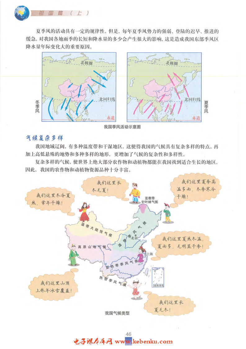 「3」.3 气候的主要特点(2)