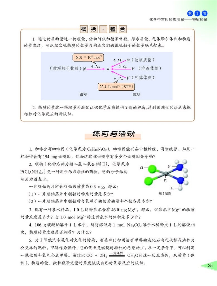 化学中常用的物理量-物质的量(7)