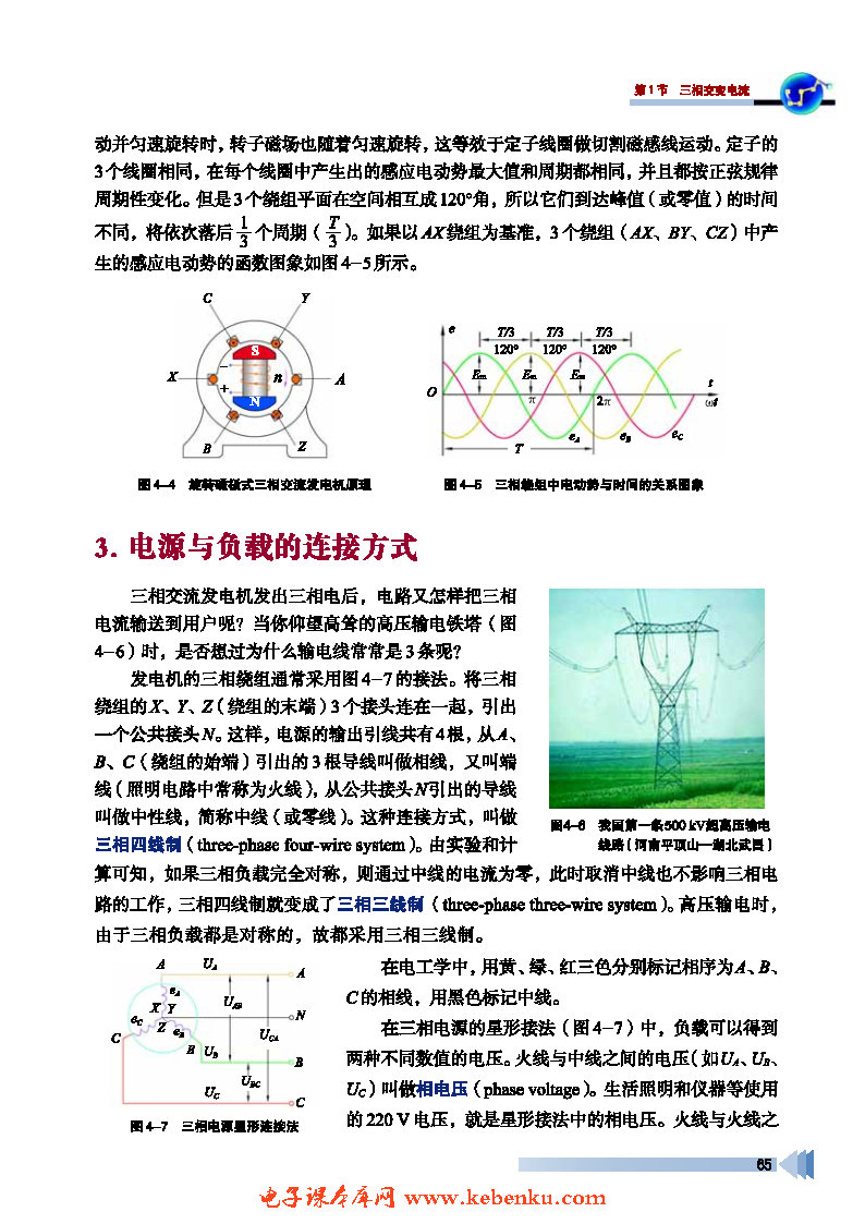 第1节 三相交变电流(2)