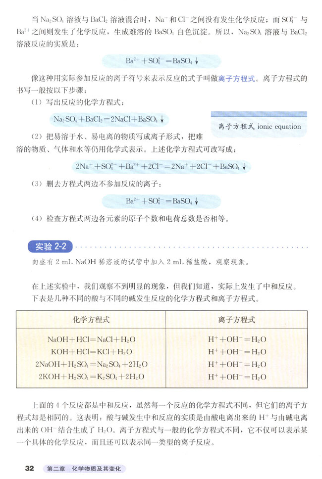 第二节 离子反应(3)