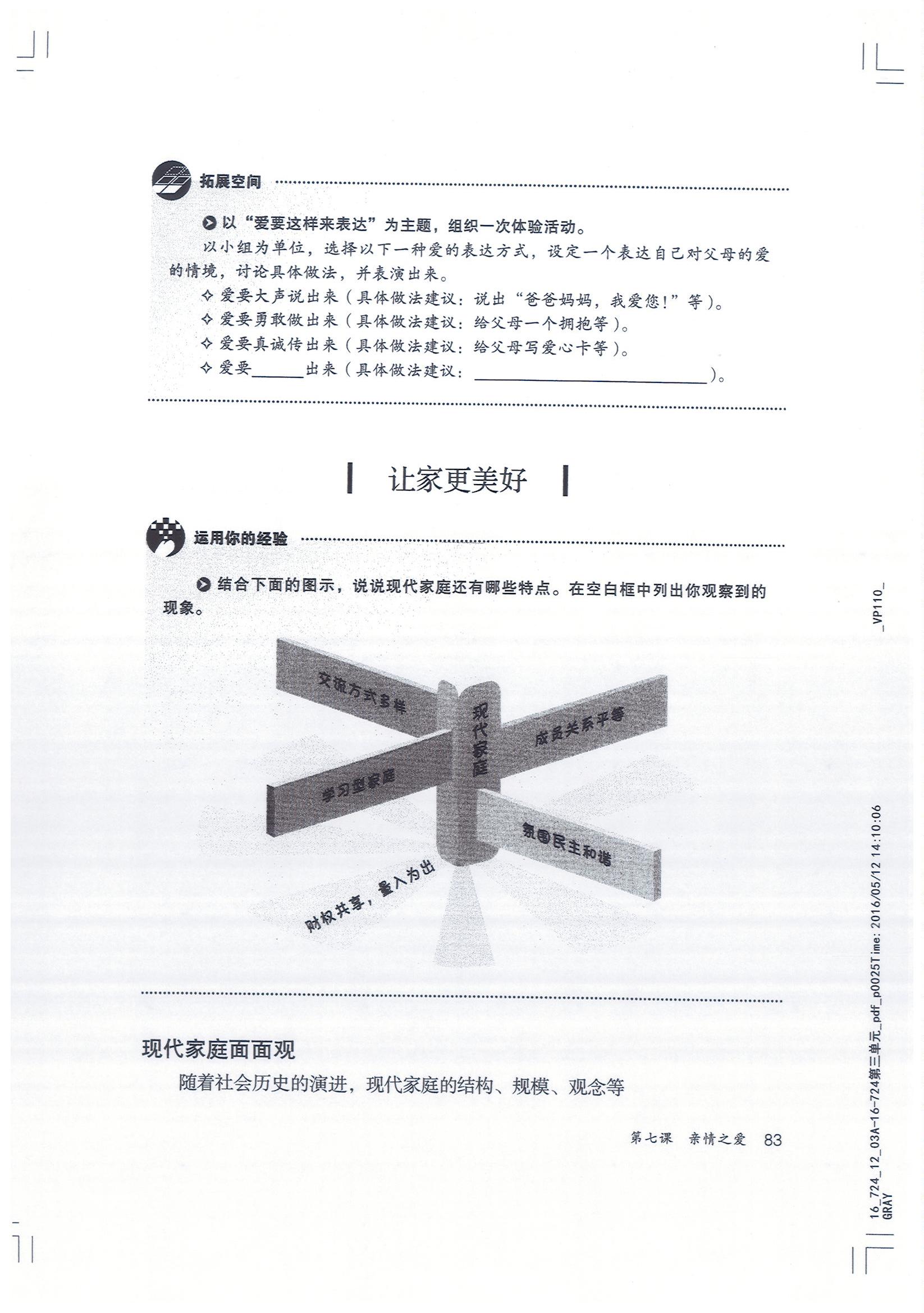 让家更美好 现代家庭面面观