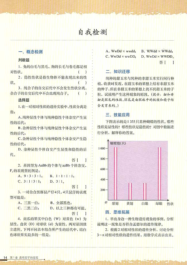 孟德尔的豌豆杂交实验（二）(6)