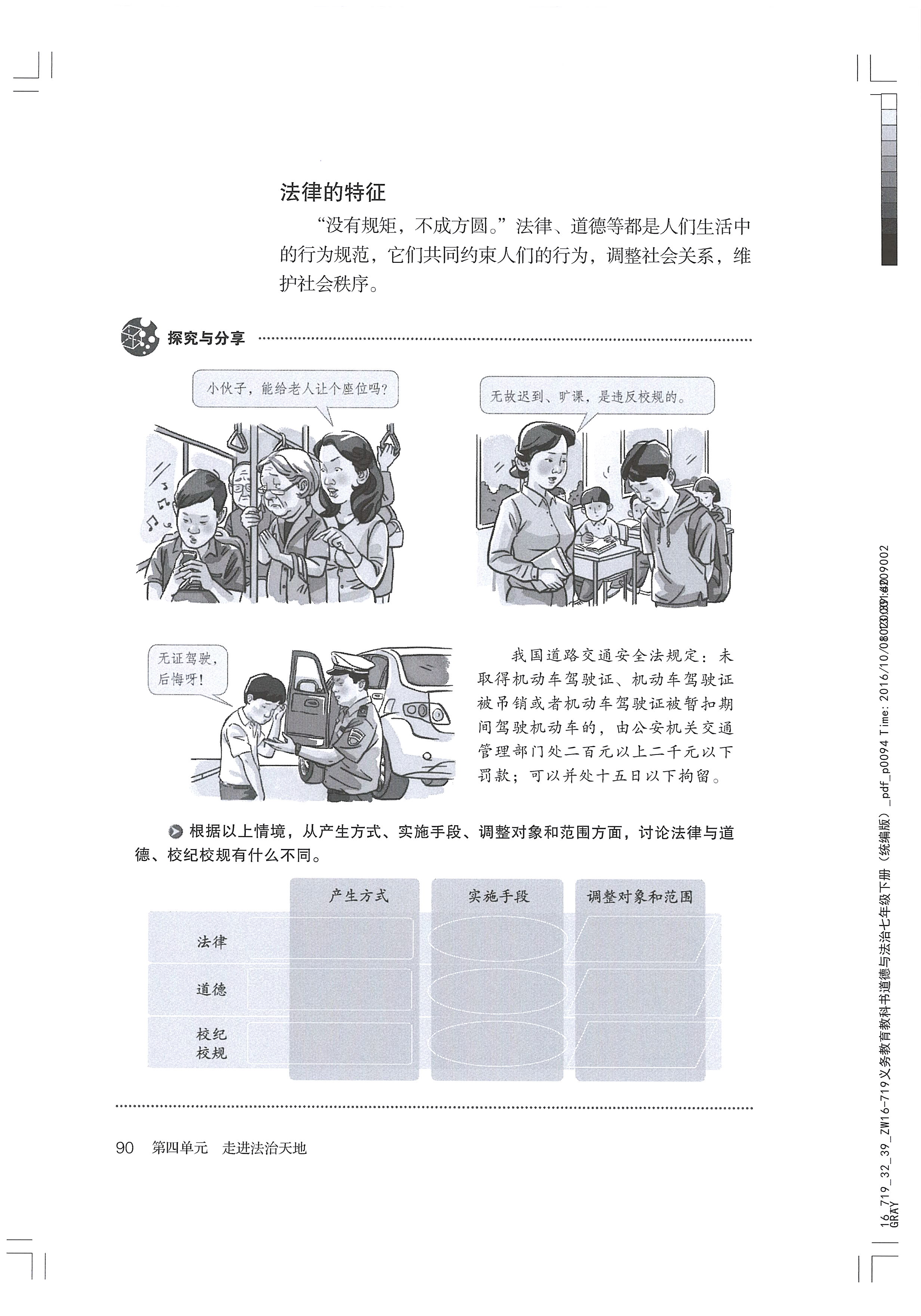 法律保障生活 法律的特征与作用(2)