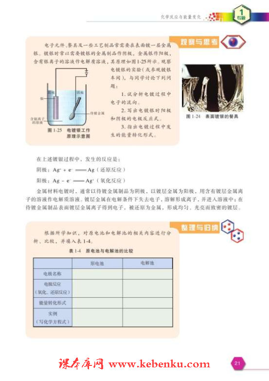 第二单元 化学能与电能的转化(9)