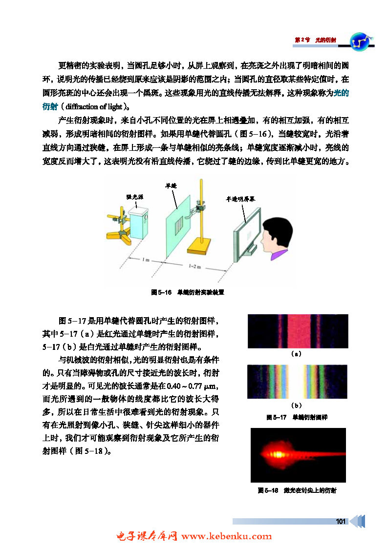 第2节 光的衍射(2)