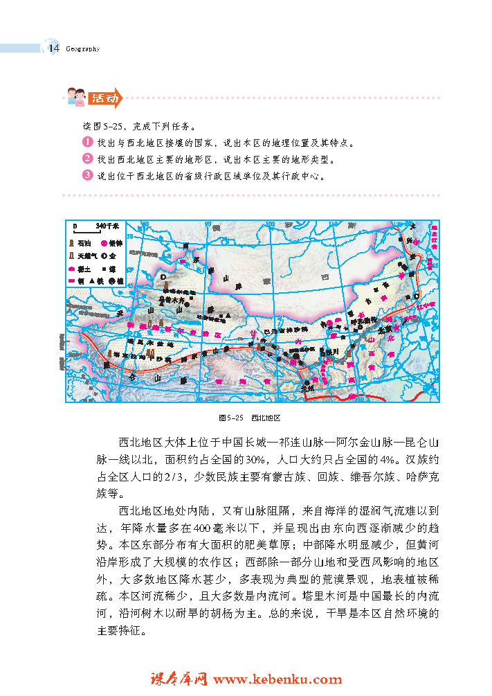 第三节 西北地区和青藏地区(2)