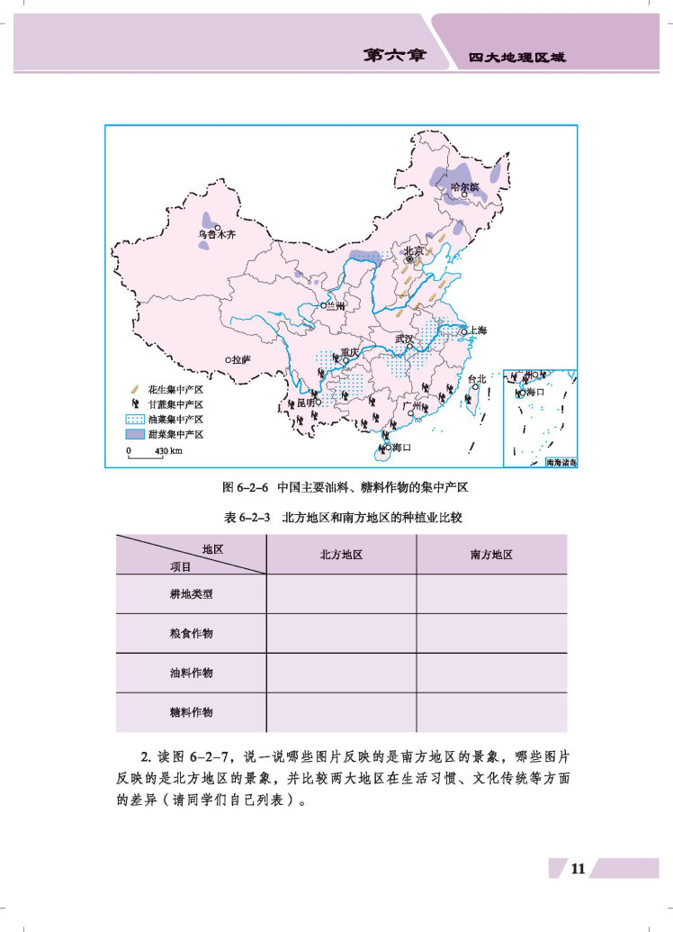 第二节 北方地区和南方地区(5)