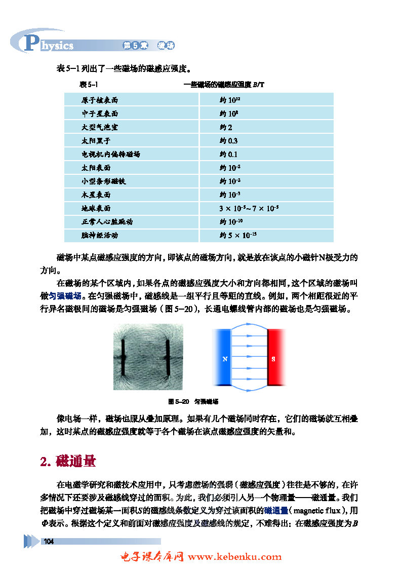 第3节 磁感应强度 磁通量(2)