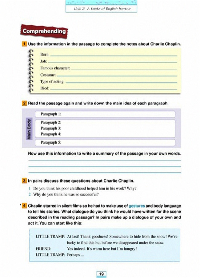 Unit 3 A taste of English humour(3)