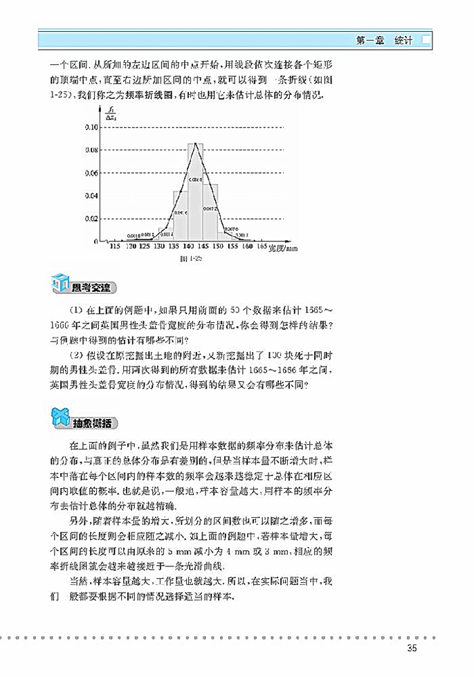 「1」.5  用樣本估計總體(4)