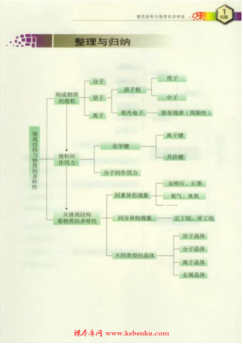 第三单元 从微观结构看物质的多样性(8)