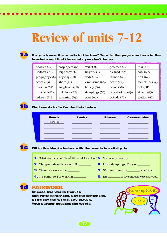 Review of units…