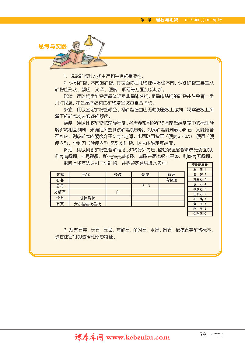 专题6 岩石与矿物(7)