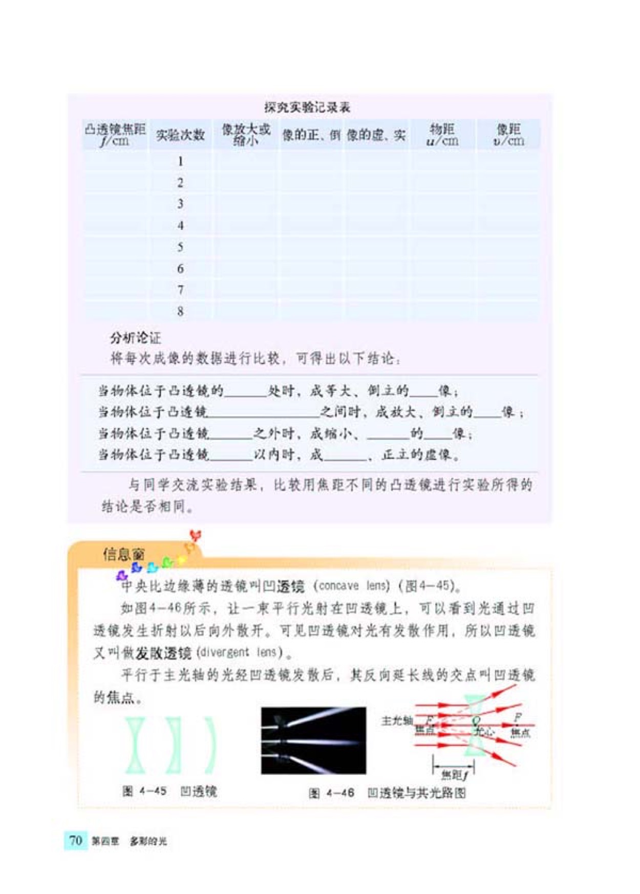 第五节 凹透镜成像(3)