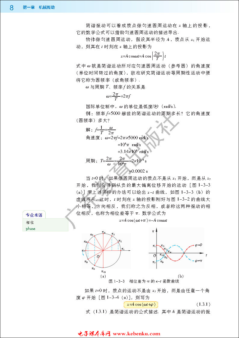 第三节 简谐运动的公式描述(2)