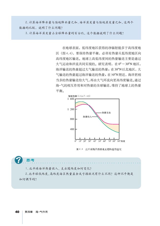 海 气相互作用与水、热平衡(3)