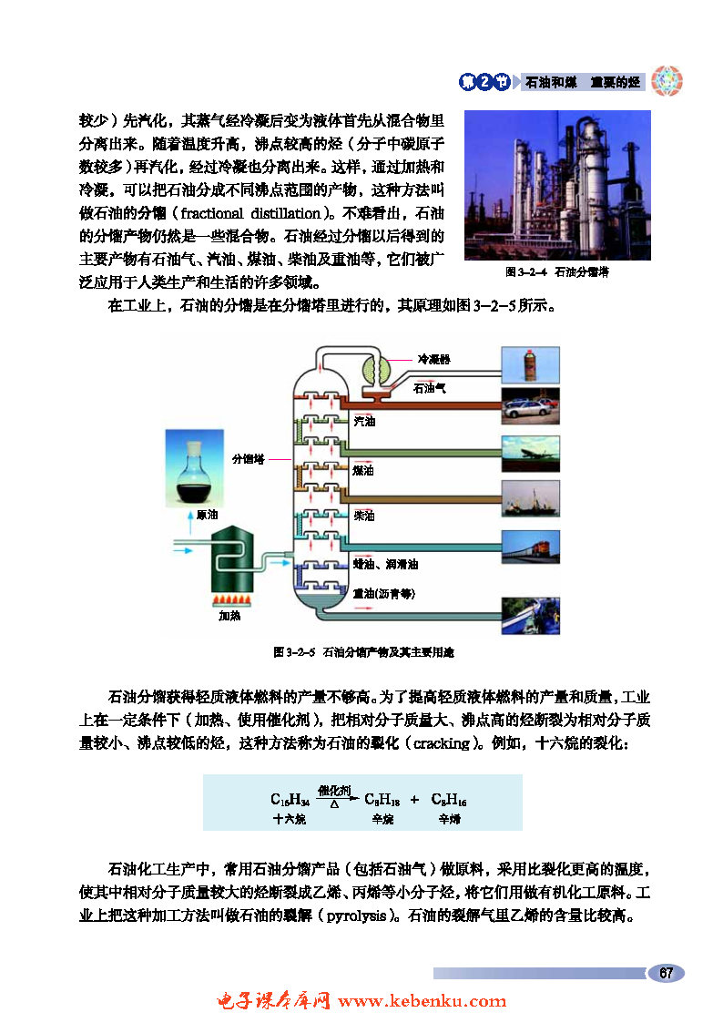第2节 石油和煤 重要的烃(2)