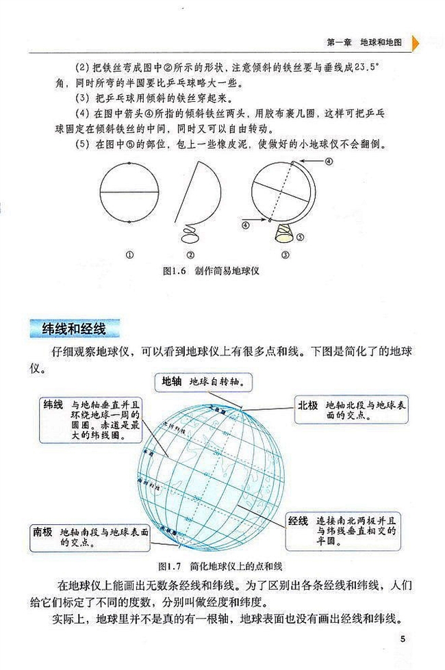 第一节 地球和地球仪(4)